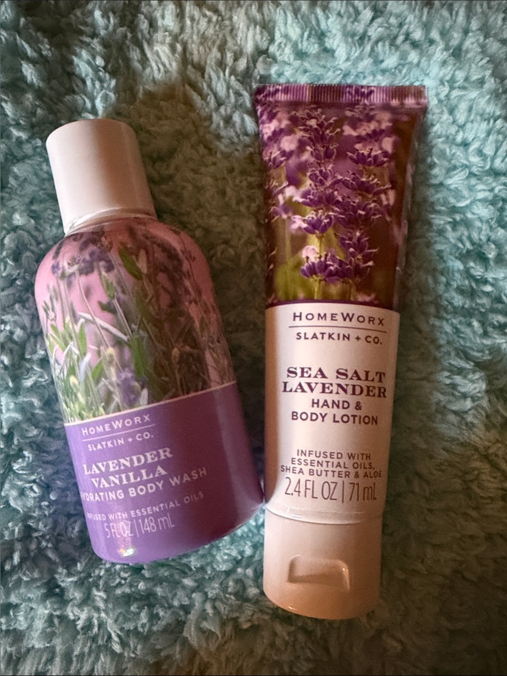 Homeworx slatkin & co lavender & vanilla hydrating body wash w/lotion - Picture 1 of 3